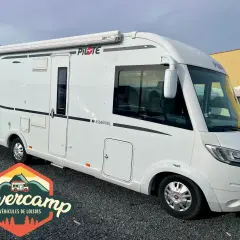 Camping-car Pilote G740 Essentiel blanc, prêt pour l'aventure. Découvrez sa fiche technique sur Auvercamp.