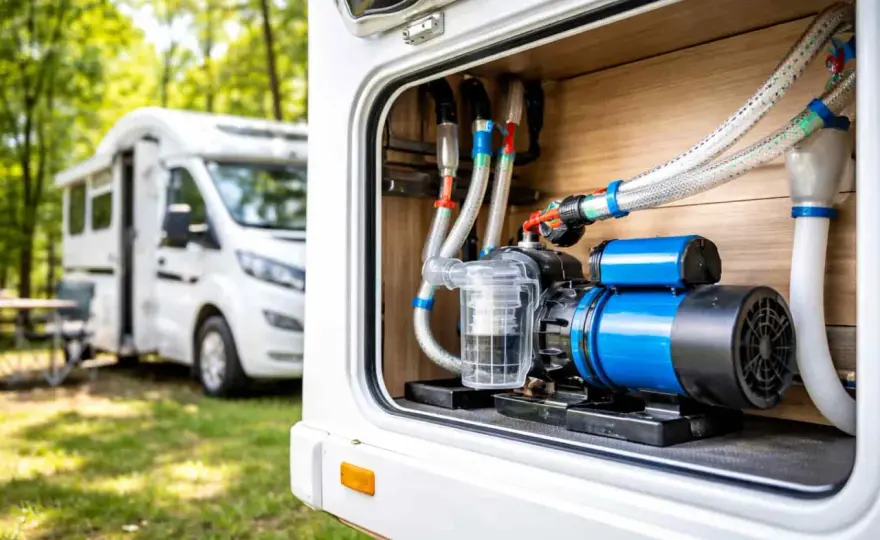 Pompe à eau camping-car - Durée de vie et entretien efficace