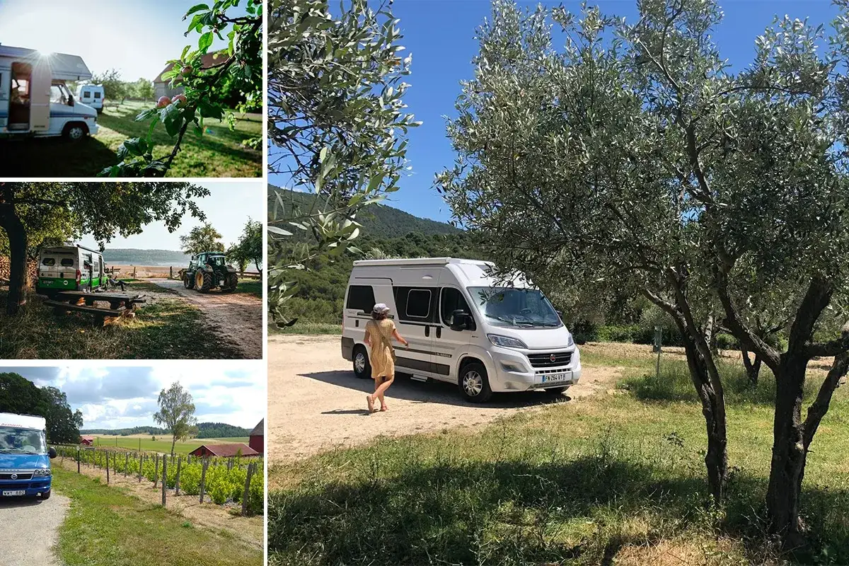 Voyage en camping-car France Passion : paysages vari&eacute;s, vergers, vignobles et oliviers. L'aventure en toute libert&eacute;.